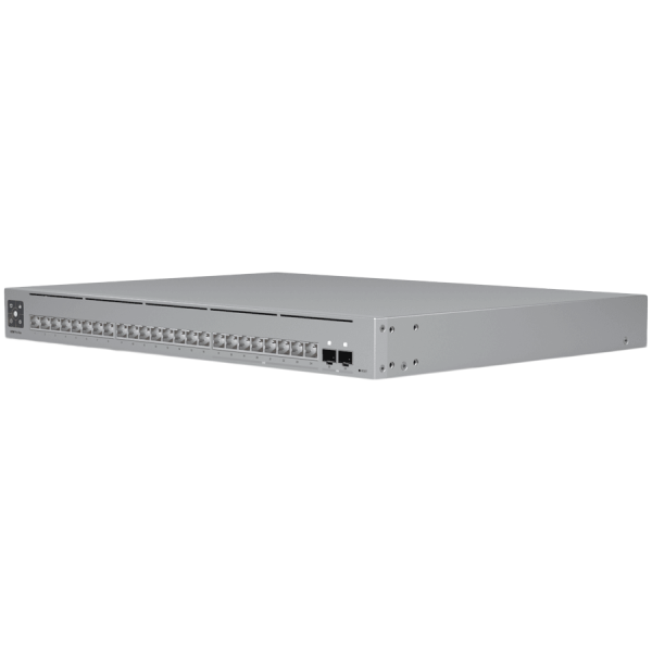 Ubiquiti 24-port, Layer 3 Etherlighting switch with 2.5 GbE, 8x 2.5 GbE RJ45 ports, 16x GbE RJ45 ports, 2x 10G SFP+ ports ( USW-PRO-MAX-24-