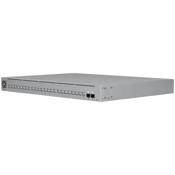 Ubiquiti 24-port, Layer 3 Etherlighting switch with 2.5 GbE, 8x 2.5 GbE RJ45 ports, 16x GbE RJ45 ports, 2x 10G SFP+ ports ( USW-PRO-MAX-24-