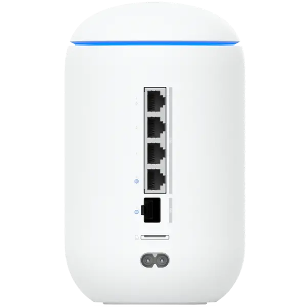 Ubiquiti UniFi UDR7-EU Dream Router 7 Desktop 10G Cloud Gateway with integrated WiFi 7, PoE switch, microSD storage, and full UniFi applica