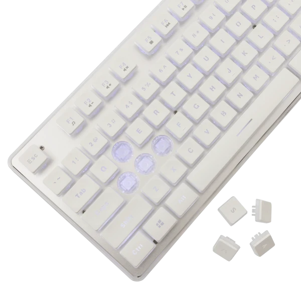 Tastatura White Shark GK 003241 TACHI White membranska US