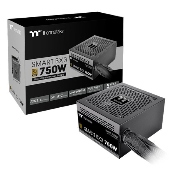 Napajanje 750W Thermaltake Smart BX3, 80 Plus Bronze, PS-SPD-0750NNFABE-3