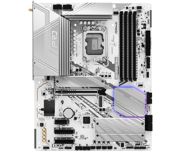 MB s1851 AsRock Z890 PRO RS WIFI WHITE