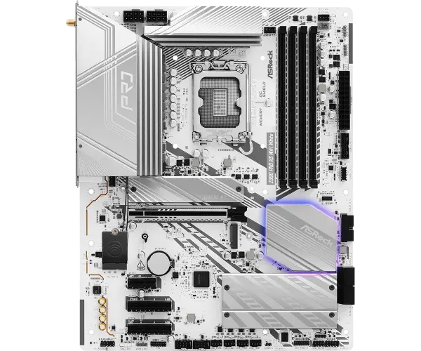 MB s1851 AsRock Z890 PRO RS WIFI WHITE