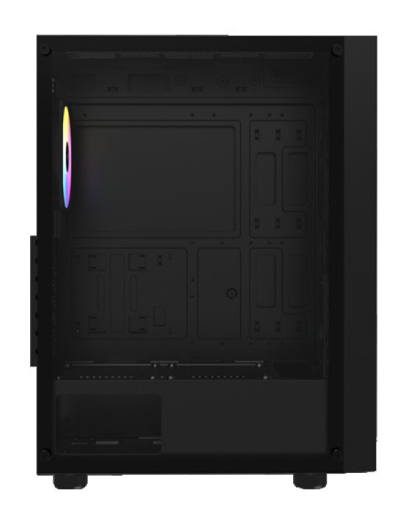 Kuciste Raidmax Vector 216 Black 4 x RGB fanWindow650W
