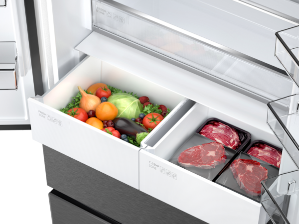 Frižider TCL RC532FXE0EEsamostojecikombinovaniFrenchDoorTotal No FrostE532L190x83,3x64cminox' ( 'RC532FXE0EE' ) 