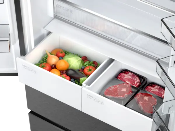 Frižider TCL RC532FXE0EEsamostojecikombinovaniFrenchDoorTotal No FrostE532L190x83,3x64cminox' ( 'RC532FXE0EE' ) 
