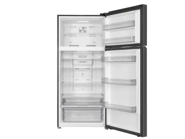 Frižider TCL RP465TSE1samostojecikombinovaniTopFreezerTotal No FrostE465L185x70,6x68,6cmsiva' ( 'RP465TSE1' ) 