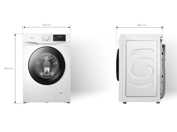 Veš mašina TCL FF0714WA1inverter7kg1400 obrtajaA85x60x50cmbela' ( 'FF0714WA1' ) 