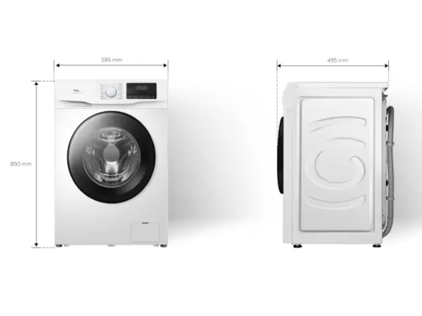 Veš mašina TCL FF0714WA1inverter7kg1400 obrtajaA85x60x50cmbela' ( 'FF0714WA1' ) 