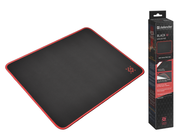 Podloga za mis Defender Black M Gaming 360x270x3