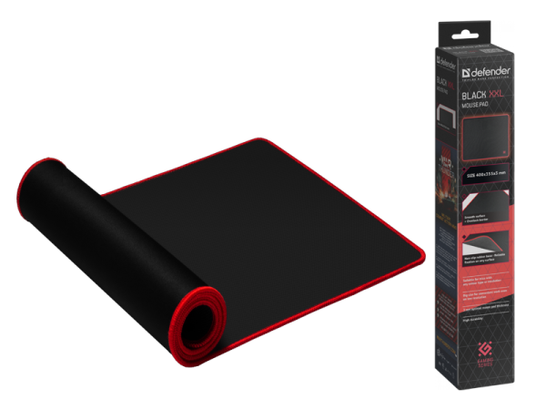 Podloga za mis Defender Black XXL Gaming 400x355x3mm