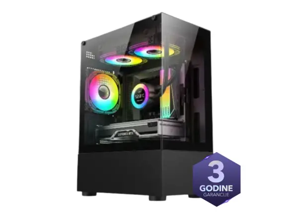 Racunar CTPC Advance Ryzen 5 5500A52016GB1TBRX66003Yškolaigricegraficki dizajn' ( 'WBS R5500RX6600' ) 