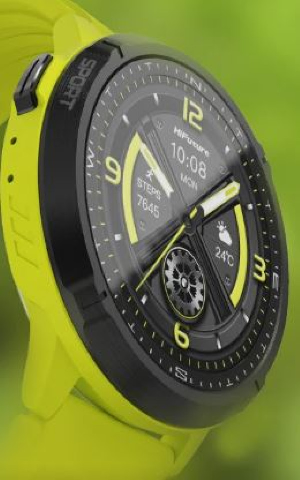 Smart sat HiFuture MIX3 flurescentno zuti