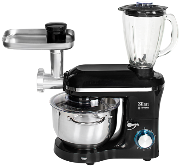 Zilan ZLN1772 Mikser sa posudom + blender + nastavak za meso, 1400 W