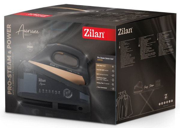 Zilan ZLN4261 Pegla na paru sa postoljem 3000W