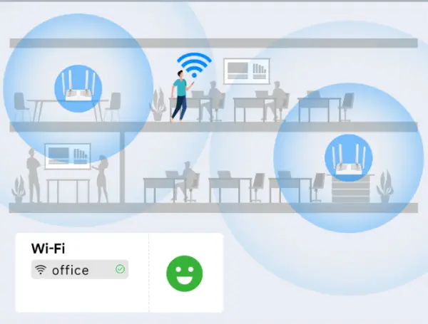 Cudy AP1300D AC1200 Desktop Wireless Access Point, 4-Stream Dual-Band Wi-Fi 5,867 Mbps+300 Mbps WiFi