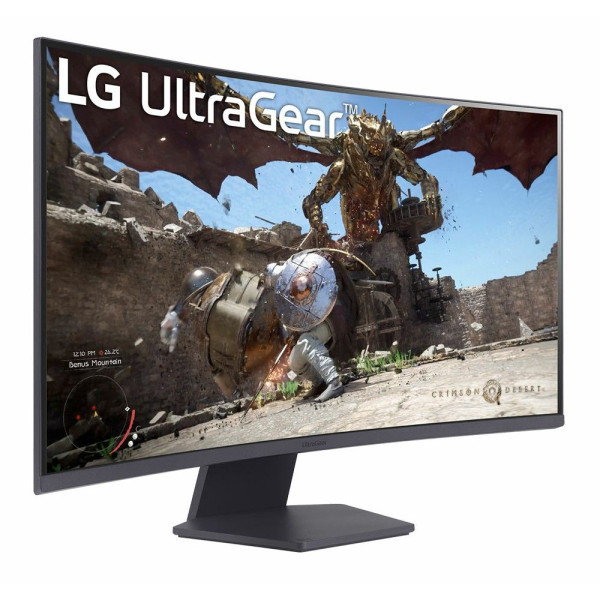 Monitor 31.5'' LG 32GS60QX-B VA 2560x1440180Hz1ms2xHDMIDPzakrivljeni