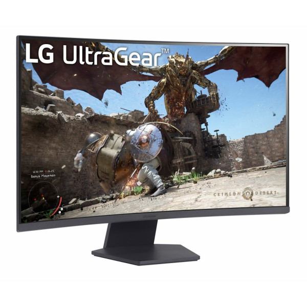 Monitor 31.5'' LG 32GS60QX-B VA 2560x1440180Hz1ms2xHDMIDPzakrivljeni