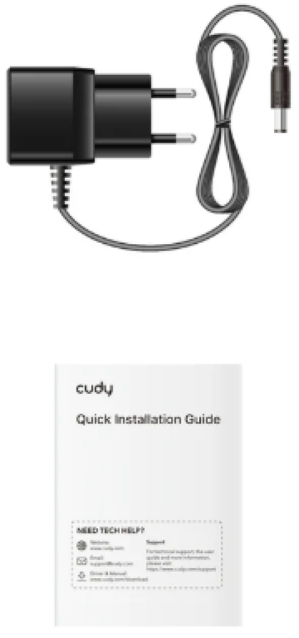 Cudy MC100GSB-40A Gigabit Ethernet Media Converter WDM BiDi, TX1310nm RX1550nm