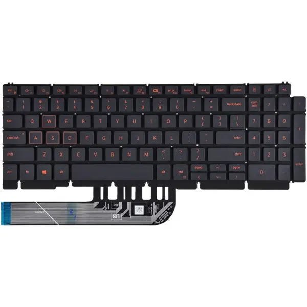 Tastatura za laptop Dell G15 5510 5511 5515 & G15 5530 5520 5521 5525 Series backlight red