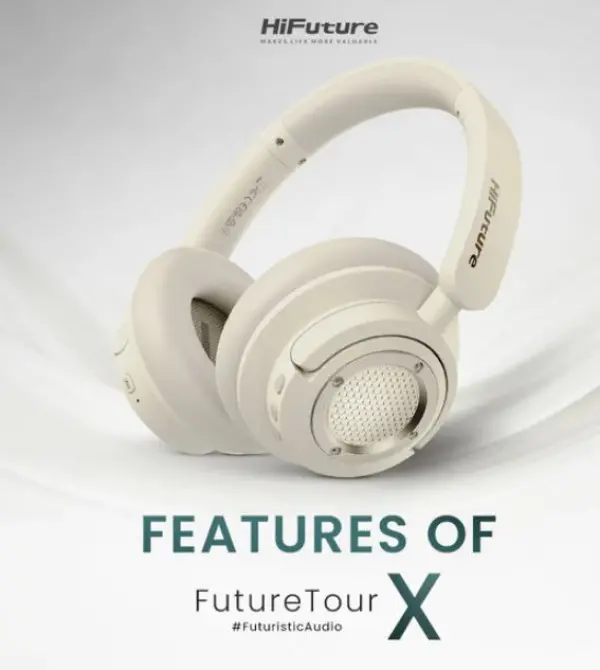 Slušalice HiFuture FutureTour X bežične zlatne