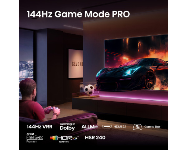 HISENSE 100 inča 100E7Q PRO QLED 4K UHD Smart TV 