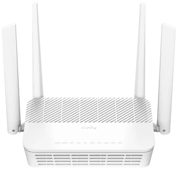 Cudy WR3000P AX3000 2.5G Mesh Wi-Fi 6 PoE Router, 1.3 GHz Dual-Core CPU, 4-Stream Dual-Band Wi-Fi 6