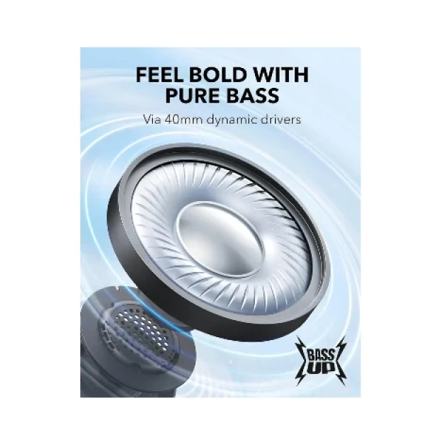 Anker Soundcore slušalice H30i + kabl type-A na type-C + AUX kabl crna ( 80423 )