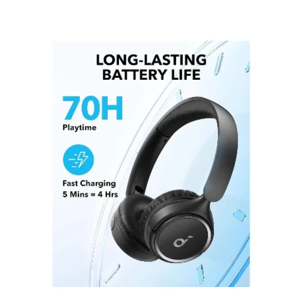 Anker Soundcore slušalice H30i + kabl type-A na type-C + AUX kabl crna ( 80423 )