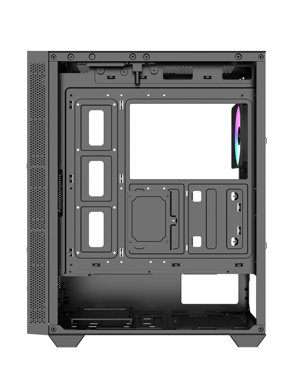 Kuciste Raidmax TALOS II  V217TBF Black RGB 650W (RX-650XTB)