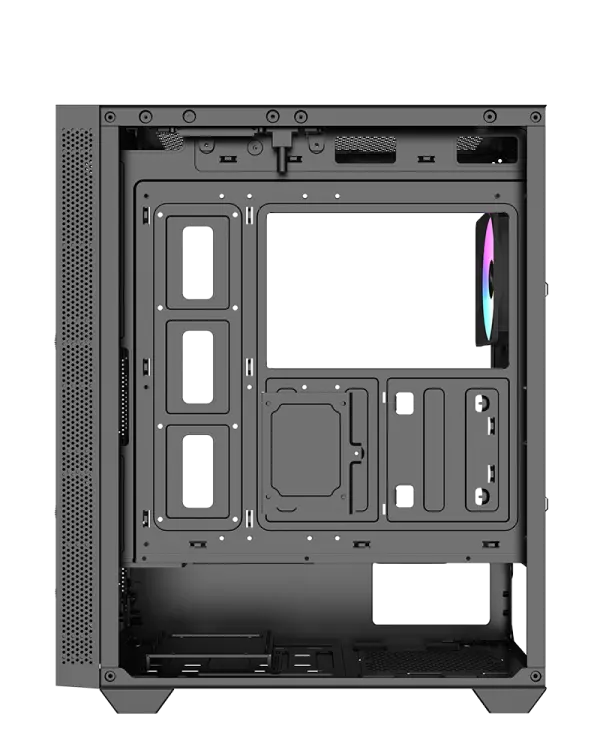 Kuciste Raidmax TALOS II  V217TBF Black RGB 650W (RX-650XTB)