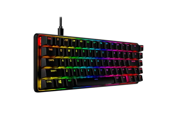 Tastatura HYPERX Alloy Origins 65% - Aqua Tactilecrna' ( '56R64AA#ABA' ) 