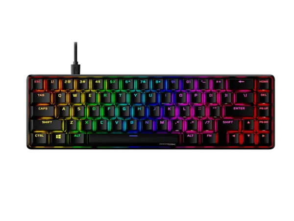 Tastatura HYPERX Alloy Origins 65% - Aqua Tactilecrna' ( '56R64AA#ABA' ) 