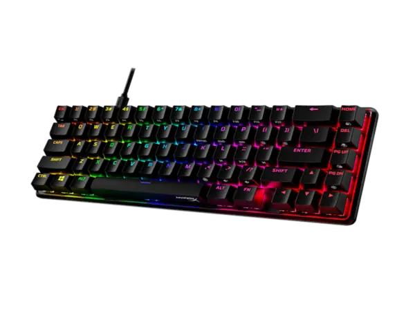Tastatura HYPERX Alloy Origins 65% - Aqua Tactilecrna' ( '56R64AA#ABA' ) 