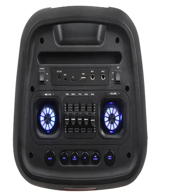 Partybox zvučnik Intex Boombox DR-125060W2xmicbaterija: 4500MHA