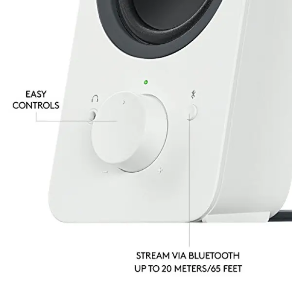 Logitech Z207 Bluetooth Speakers, White