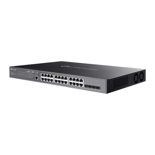 LAN Switch TP-LINK TL-SG3428MP JetStream 24PoE-port Gigabit 101001000Mbs