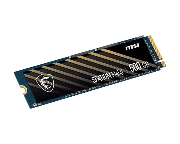 MSI SPATIUM M450 PCIe 4.0 NVMe M.2 500GB SSD 