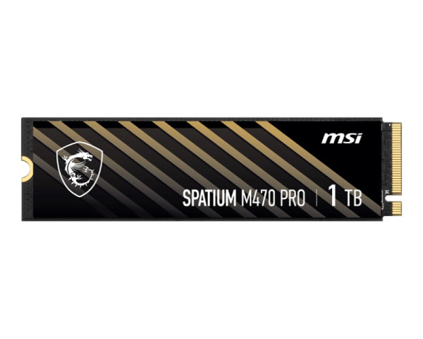 MSI SPATIUM M470 PRO PCIe 4.0 NVMe M.2 1TB SSD 