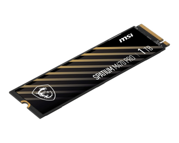 MSI SPATIUM M470 PRO PCIe 4.0 NVMe M.2 1TB SSD 