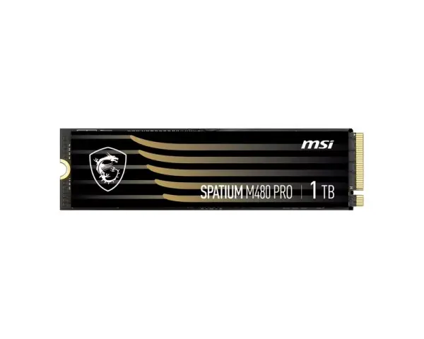 MSI SPATIUM M480 PRO PCIe 4.0 NVMe M.2 1TB SSD 