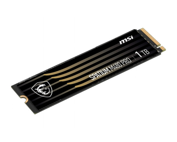 MSI SPATIUM M480 PRO PCIe 4.0 NVMe M.2 1TB SSD 