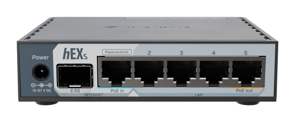 MikroTik ruter E60iUGS hEX S L4,