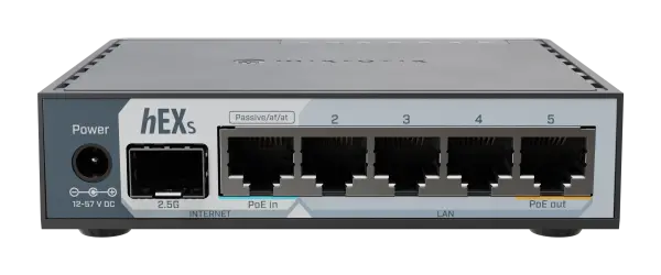 MikroTik ruter E60iUGS hEX S L4,