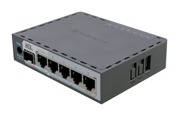 MikroTik ruter E60iUGS hEX S L4,