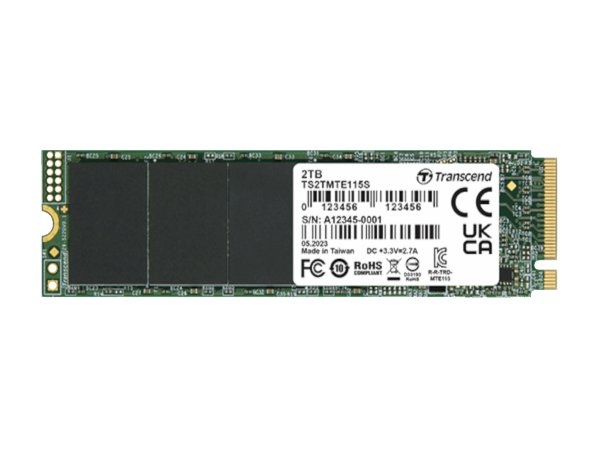 SSD TRANSCEND 2TBinterniM.2NVMecrna' ( 'TS2TMTE115S' ) 