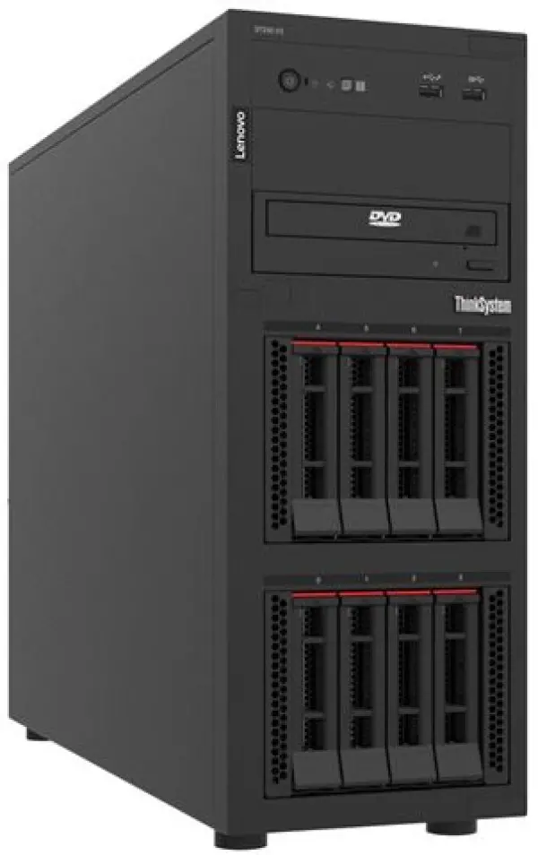 Lenovo ST250 V3 E-2468 (8C) 32GB 8x2.5'', 5350-8i, 800W, XCC2 Plat 3Y