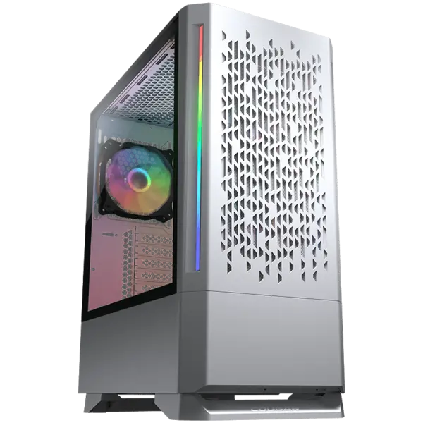 COUGAR MX430 Air RGB PC Case, Mid Tower, White ( CGR-51C6W-AIR-RGB ) 