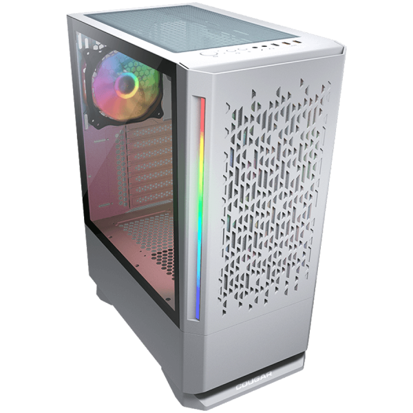COUGAR MX430 Air RGB PC Case, Mid Tower, White ( CGR-51C6W-AIR-RGB ) 
