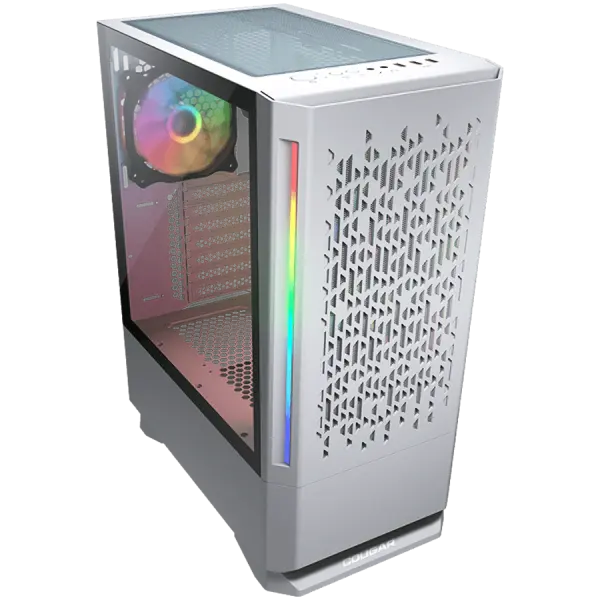 COUGAR MX430 Air RGB PC Case, Mid Tower, White ( CGR-51C6W-AIR-RGB ) 